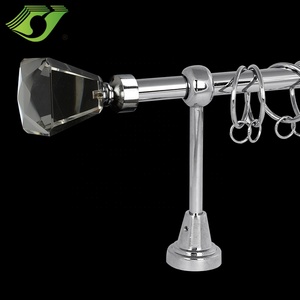 Thanh Treo Rèm Pha Lê Bán Chạy Nhất Thanh Lịch Thanh Lịch Theo Dõi Phụ Kiện Khung Đôi Khung Đơn - Product Image 4