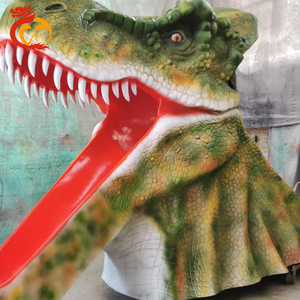 De parque temático de fibra de vidrio dinosaurio niños de diapositivas para la venta - Product Image 3