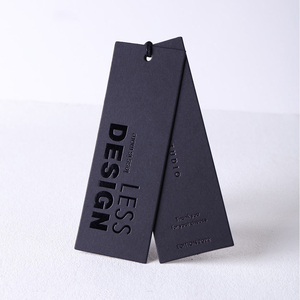 Swing-Papier Produkt-Aufhängungsetiketten für Kleidung Stoff umweltfreundliche Swing-Aufhängungsetiketten Tags und Etiketten Preisetikett - Product Image 1