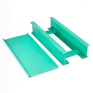 Bandeja Portacables Tipo Escalera de FRP HDG Verde Personalizada OEM para Instalación de Cables, Antimagnética, Antipolvo, Ligera y Resistente a la Corrosión - Product Image 1