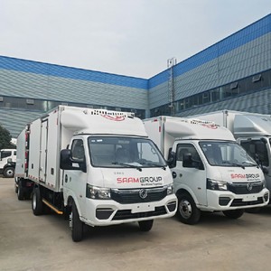 Dongfeng Diesel <b>Refrigeration</b> Truck 3T Cold Freezer Van with Manual Transmission New Condition for Food Meat Transport - Product Image 4