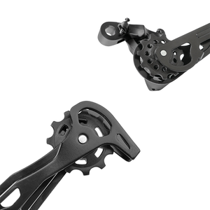 PUSAI 7-11S Dérailleur arrière à poulie en nylon léger universel pour <span class=keywords><strong>vtt</strong></span>/vélo de route Design silencieux - Product Image 2