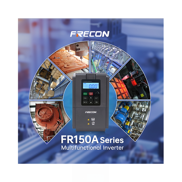 Precision Controlled Phase 380V Frequency Inverter 7.5kw 11kw Vector Control VFD for Water Pump Compressor Three Phase Motor