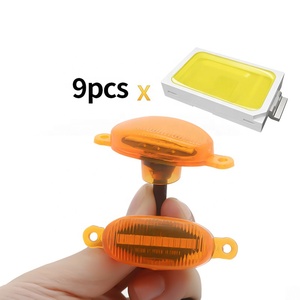 Kit de barre lumineuse de signalisation à DEL 12V pour voitures, feux de jour, mini balise ambrée pour capot avant, feux clignotants, nouveauté - Product Image 3