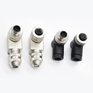 Westsam металлическая пластиковая установка мужской женский IP67 водонепроницаемый разъем авиационный штекер M12 8-контактный круговой разъем - Product Image 4