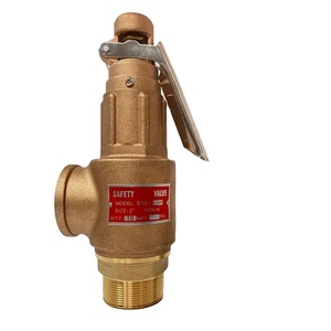 Van an toàn bằng đồng có tay cầm cho bể áp lực loại lò xo nhiệt độ và giảm áp suất van an toàn cho nồi hơi - Product Image 5