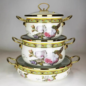 Juego de 3 Ollas de Gran Capacidad Multifuncionales de 20CM+24CM+30CM para Sopa, Mariscos <span class=keywords><strong>y</strong></span> <span class=keywords><strong>Guisos</strong></span> - Product Image 3