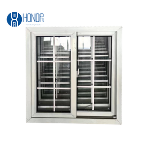Cửa sổ trượt kính đôi uPVC với thiết kế nướng bao gồm lưới chống muỗi để tăng cường an ninh và thoải mái cho gia đình - Product Image 6