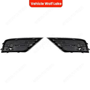 Encadrements de feux antibrouillard Volkswagen Tiguan 2017-2023, chromés, pour la calandre inférieure du pare-chocs avant - Product Image 3