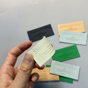 Tùy Chỉnh Chính Hãng Da Xây Dựng Thương Hiệu Cá Nhân Bản Vá Lỗi Da Chất Lượng Cao Thẻ Da Thật Biểu Tượng Tùy Chỉnh Da Dập Nổi Nhãn - Product Image 2