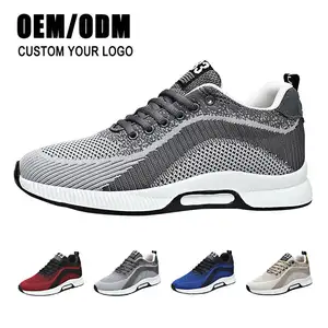 Nuevo diseño de calidad de los hombres zapatos para caminar diseñador transpirable Casual OEM zapatillas de deporte de los hombres zapatos deportivos de marca