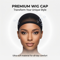 Casquette de perruque en résille respirante Fujia-Filet à cheveux en maille beige noire, doublure de perruque