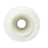 70S/2 100% fil à coudre en polyester poly poly corespun recyclé blanc brut pour articles en cuir
