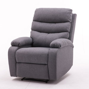 Canapé inclinable en cuir marron réglable pour salon - Product Image 5
