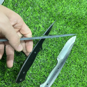 Kamp av bıçağı damla noktası bıçak en popüler tam <span class=keywords><strong>Tang</strong></span> bıçak tüm amaçlı 440C çelik bıçak boşlukları - Product Image 4