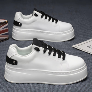 รองเท้าหนังแฟชั่นทันสมัยพร้อมอุปกรณ์เสริมครบครัน สวมใส่สบาย เหมาะสำหรับกิจกรรมกีฬาลำลอง พื้นยางหนา - Product Image 2