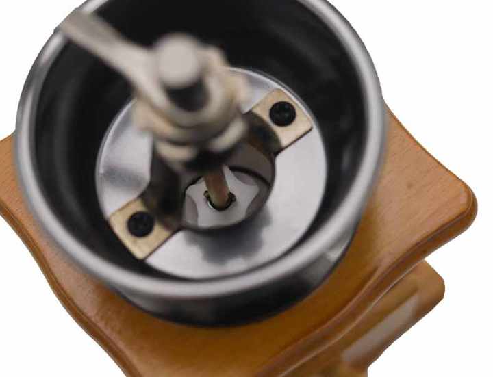 Manual Mini Vintage Wooden Coffee Bean Grinder for Decoration Antique ...