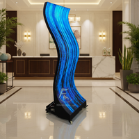 Pantalla LED Domo 3D Fulida P1.8, Resolución 8K, Pantalla Comercial Interior sin Costuras para Podio con Montaje Flexible