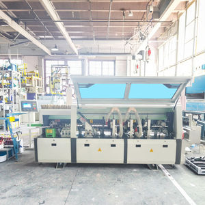 Machine à chants de <span class=keywords><strong>placage</strong></span> de bois de haute qualité, chantournage automatique droit, machine à chants de bois à 6 fonctions pour porte - Product Image 4