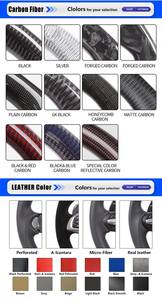 พวงมาลัยกีฬาคาร์บอนไฟเบอร์แท้แบบกำหนดเองสำหรับ <span class=keywords><strong>Ford</strong></span> Focus Fiesta <span class=keywords><strong>MK3</strong></span> พร้อมตกแต่งหนัง สำหรับรุ่น EcoBoost GT/Shelby GT350 - Product Image 6