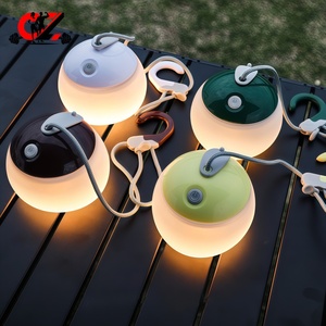 Lámpara de Camping Retro Multifuncional CZ Advanced, Lámpara de Camping de Silicona Impermeable, Se Puede Levantar o Colgar, Suave y No se Deforma - Product Image 2