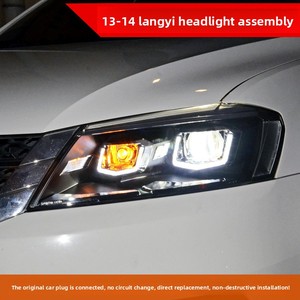 Nuevas Luces LED Duales U de Conducción Diurna para Modelos Langjing 121314, Conjunto de Faros Modificados con Lente, Color 6000k, Faros LED Nuevos - Product Image 5
