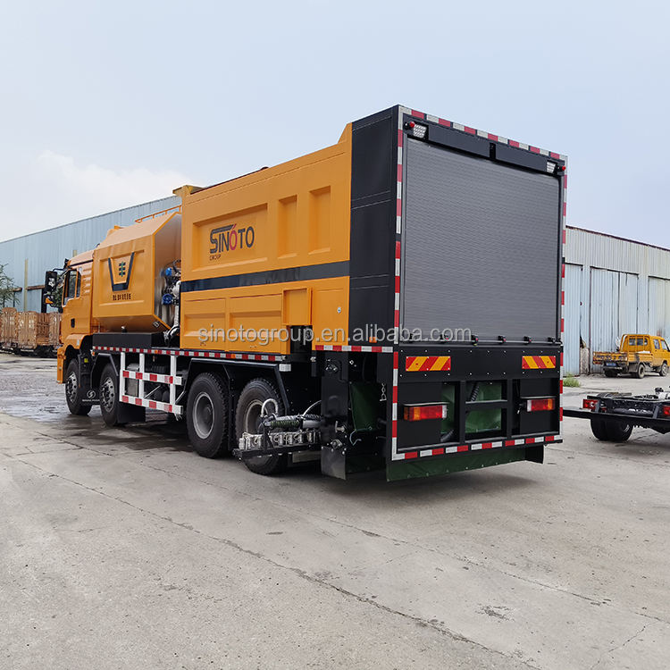 SINOTO 2026 Bitumen Tank Volume 8000L Proportional Valve Asphalt Paver ...