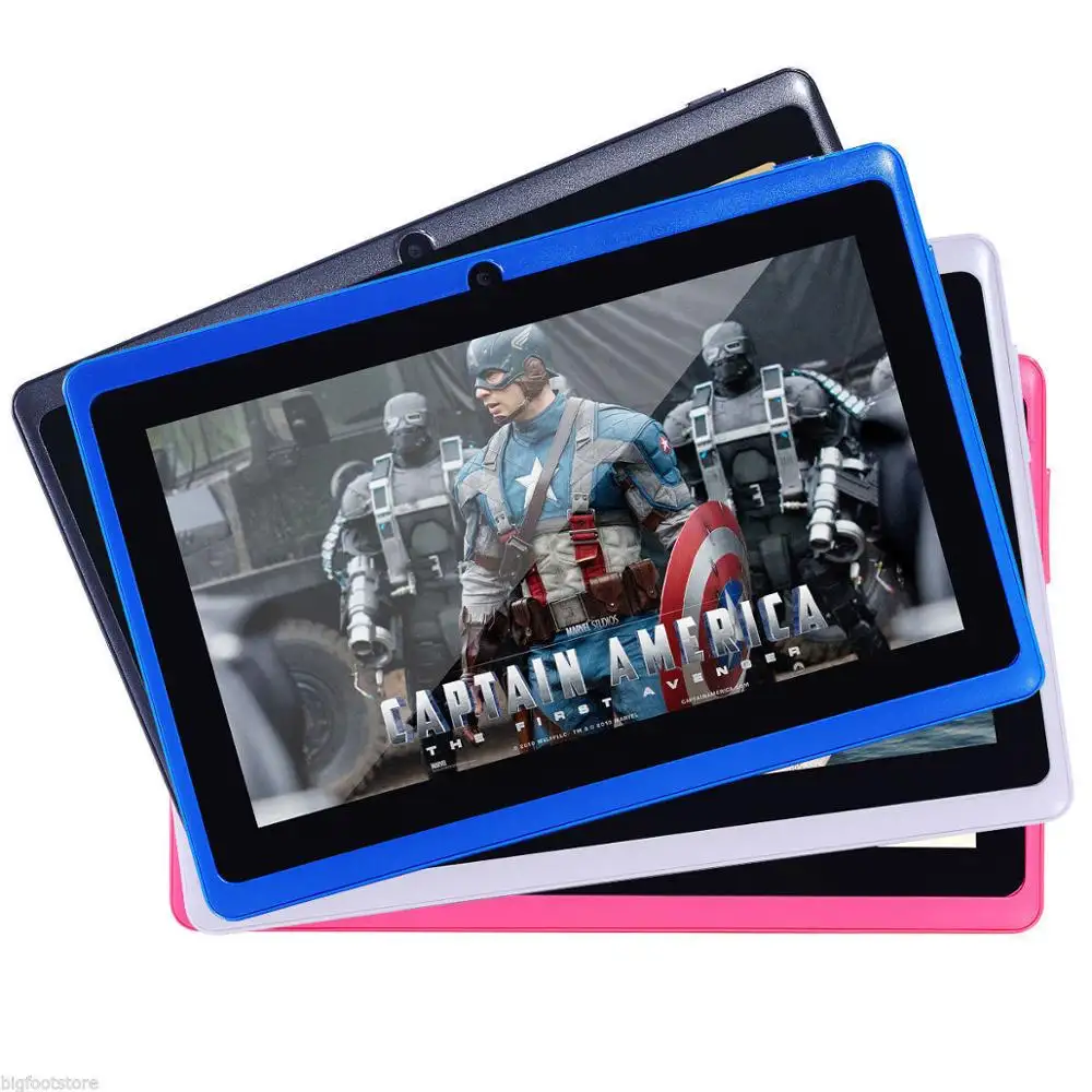 Bán Buôn Giá Rẻ Nhất Q88 Firmware 7 Inch Tablet PC A33 Quad Core 4G Điện Dung, 7 Inch Thay Thế Màn Hình Cho Máy Tính Bảng Android