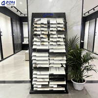 Présentoir de Stockage Grande Capacité Personnalisé en Usine pour Échantillons de Quartz, Marbre, Granit, Carrelage Céramique et Mosaïque pour Showroom