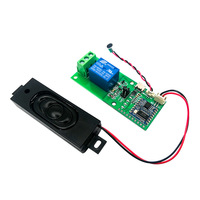 Interruptor Inteligente para el Hogar con Reconocimiento de Voz HLK-V20, Control por Voz con Palabra de Activación Personalizada y Módulo de Puerto Serie