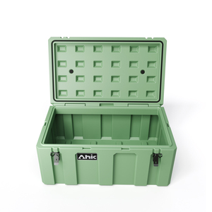 Boîte à outils professionnelle personnalisée Rotomoded en PE, étanche, 90L, ensemble de rangement tout-terrain pour l'extérieur - Product Image 5