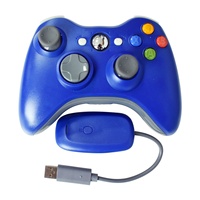 Manette de Jeu Sans Fil GPD pour Xbox 360, Récepteur 2.4G Compatible PC, Ordinateur et Android TV Box, Joystick à Vibration P3