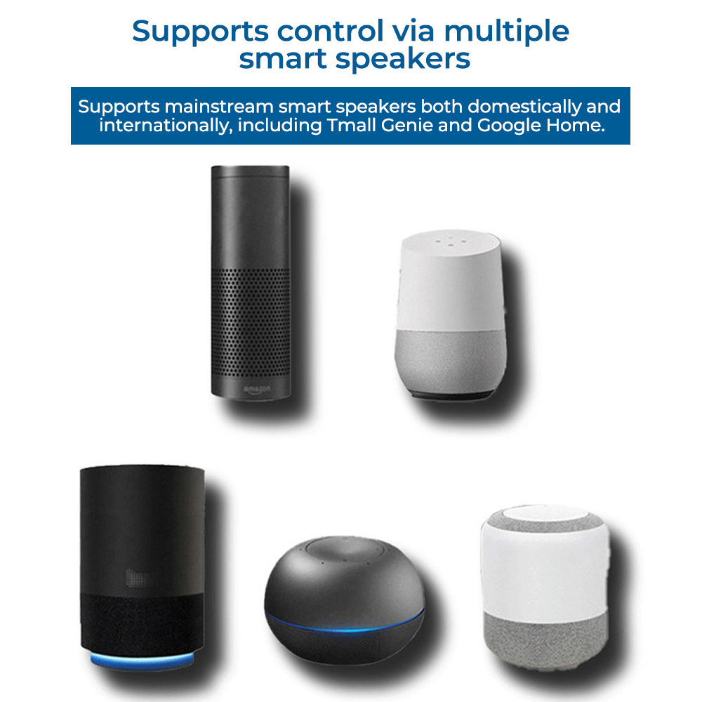 CE RoHS 10A Alexa Google Home Smart Switches Mini WiFi Switch Module Smart Breaker Light Switches Timer Remote Control on Off