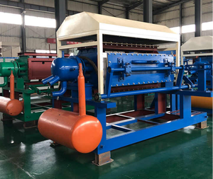 Afvalkarton Papier Pulp Automatische Eierlade Maken Machine Voor Eierdoos/Plaat Lade/Kom Productielijn - Product Image 4