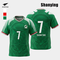 Kaos Sepak Bola Hijau Hitam Bergaris Grosir Kaos Sepak Bola Cetak Sublimasi Cepat Kering Kaos Lengan Pendek Jersey Sepak Bola