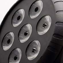 U'king 7x10w RGBW DJ Disco hiệu ứng ánh sáng 9/14 ch với điều khiển từ xa LED di chuyển đầu ánh sáng sân khấu - Product Image 4