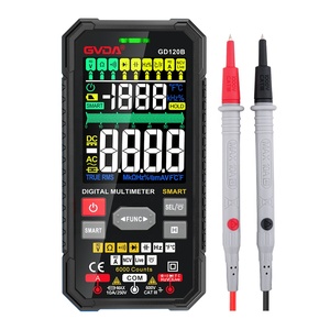 GVDA 6000 sayımlar akıllı dijital multimetre kapasite Ohm diyot multimetro NCV Hz canlı tel test - Product Image 2