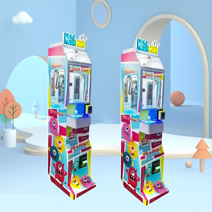 Xu-Hoạt động búp bê sang trọng Claw máy <span class=keywords><strong>mini</strong></span> gỗ bán hàng tự động đồ chơi cho vui chơi giải trí cho 6 năm trở lên mô hình trực tuyến Cá Trò chơi - Product Image 1