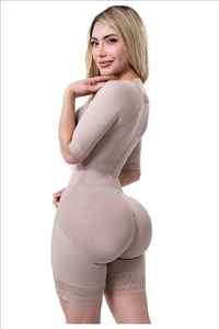 Body Modellante a Compressione con 3 Livelli di Supporto, Hot Sale, da Donna, con Controllo Pancia, Spalline Regolabili, Perizoma, Alta Elasticità - Product Image 4