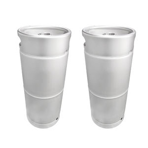 Barril de Cerveza Delgado de 30L con Logotipo Personalizado, Acabado Mate, Acero Inoxidable Duradero de Grado Alimenticio, Estándar DIN - Product Image 5