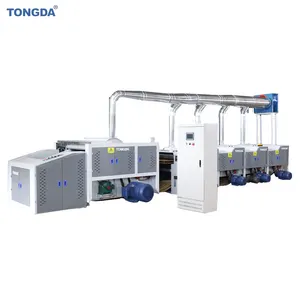 TONGDA TDFS600 cotton waste recycling recycling clothes cutting cleaning machine for bangladesh