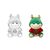 Peluche douce animaux en peluche personnalisée porte-clés OEM ODM peluches personnalisées poupée