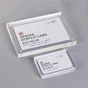 Cadre photo magnétique en acrylique pour affichage publicitaire automobile <span class=keywords><strong>de</strong></span> haute qualité - Product Image 1