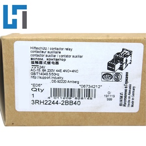โมดูลรีเลย์กลางแบบใหม่แท้ รุ่น 3RH2244-2BB40 ตัวควบคุมการเขียนโปรแกรม PLC 3RH22442BB40 มีสินค้าในสต็อก - Product Image 1