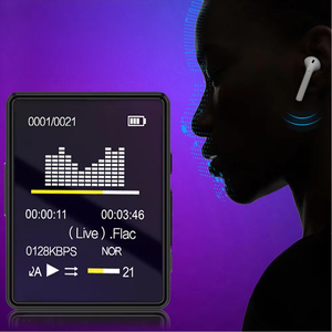 Lecteur <span class=keywords><strong>MP3</strong></span> portable <span class=keywords><strong>Bluetooth</strong></span> 5.0, haut-parleur stéréo, mini lecteur vidéo <span class=keywords><strong>MP4</strong></span> avec écran LED, radio FM, enregistrement pour Walkman - Product Image 2
