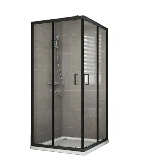 90x90 Portable Bathroom 8mm Glass Shower Cabin
