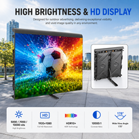 Écran LED d'affichage pour stade, intérieur/extérieur, étanche IP65, 960x960mm, pour publicité sur panneau de scores de football, prix OEM