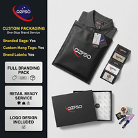 Conjunto de Sudadera con Capucha Reflectante y Paneles Cosidos con Logotipo Personalizado QZFSO, Corte Holgado, Dos Piezas, Traje Deportivo para Hombre, Estilo Y2K