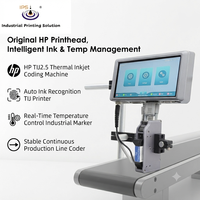 Impresora de Inyección de Tinta Térmica de Alta Definición con Cabezal de Impresión Simple o Doble de 25.4 mm HP TIJ, Codificador de Fecha de Caducidad y Lote para Cartón