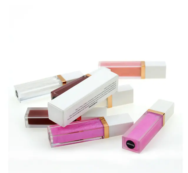 wholesale vegan lip liquid gloss custom logo private label matte pearlescent lip glaze